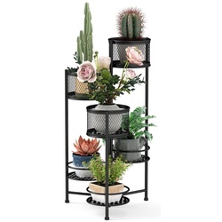 Etajera pentru flori Costway GT3992DK (Black)