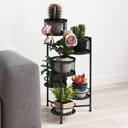 Стеллаж для цветов Costway GT3992DK (Black) Thumb