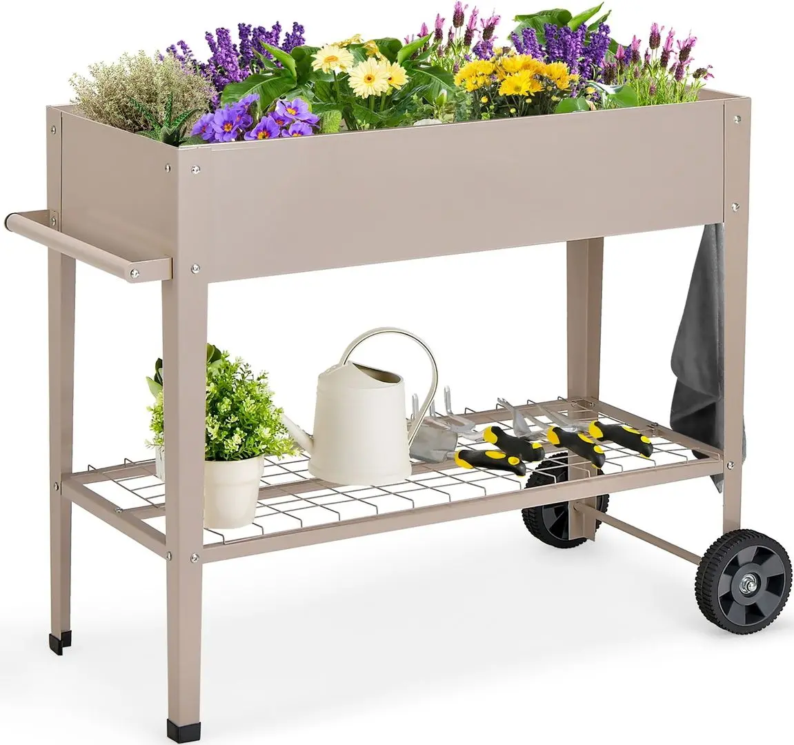 Suport pentru flori Costway GT4042WH (Light Brown) - 2