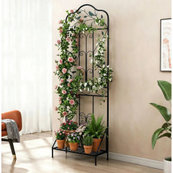 Suport pentru plante + spalier Costway GT4486GN (Green)