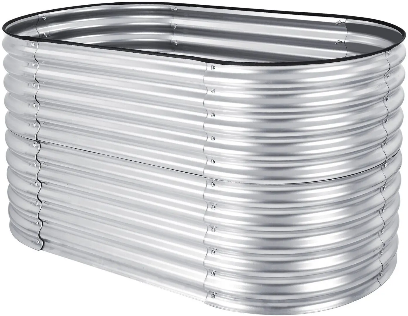 Ghiveci ridicat pentru flori Costway GT3770 (Silver)