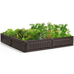 Formă de grădină pentru plante Costway NP10243BN (Brown) Thumb
