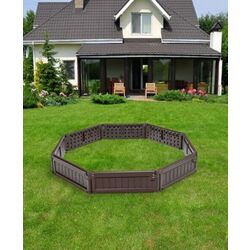 Formă de grădină pentru plante Costway NP10243BN (Brown) Thumb