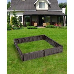 Formă de grădină pentru plante Costway NP10243BN (Brown) Thumb