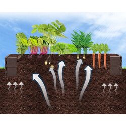 Formă de grădină pentru plante Costway NP10243BN (Brown) Thumb