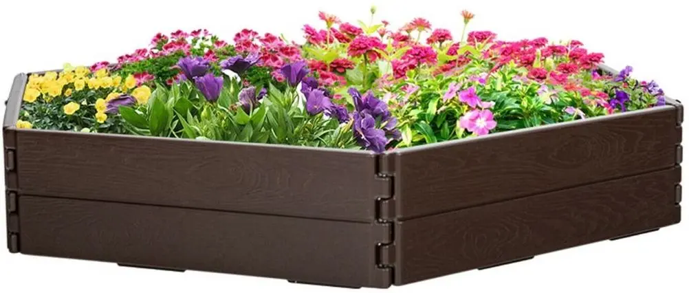 Formă de grădină pentru plante Costway NP10244BN (Brown) - 3