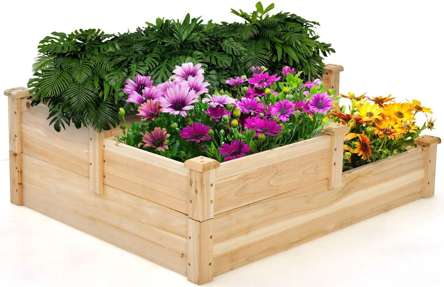 Pat de gradina Costway GT3931NA (Natural) - 2