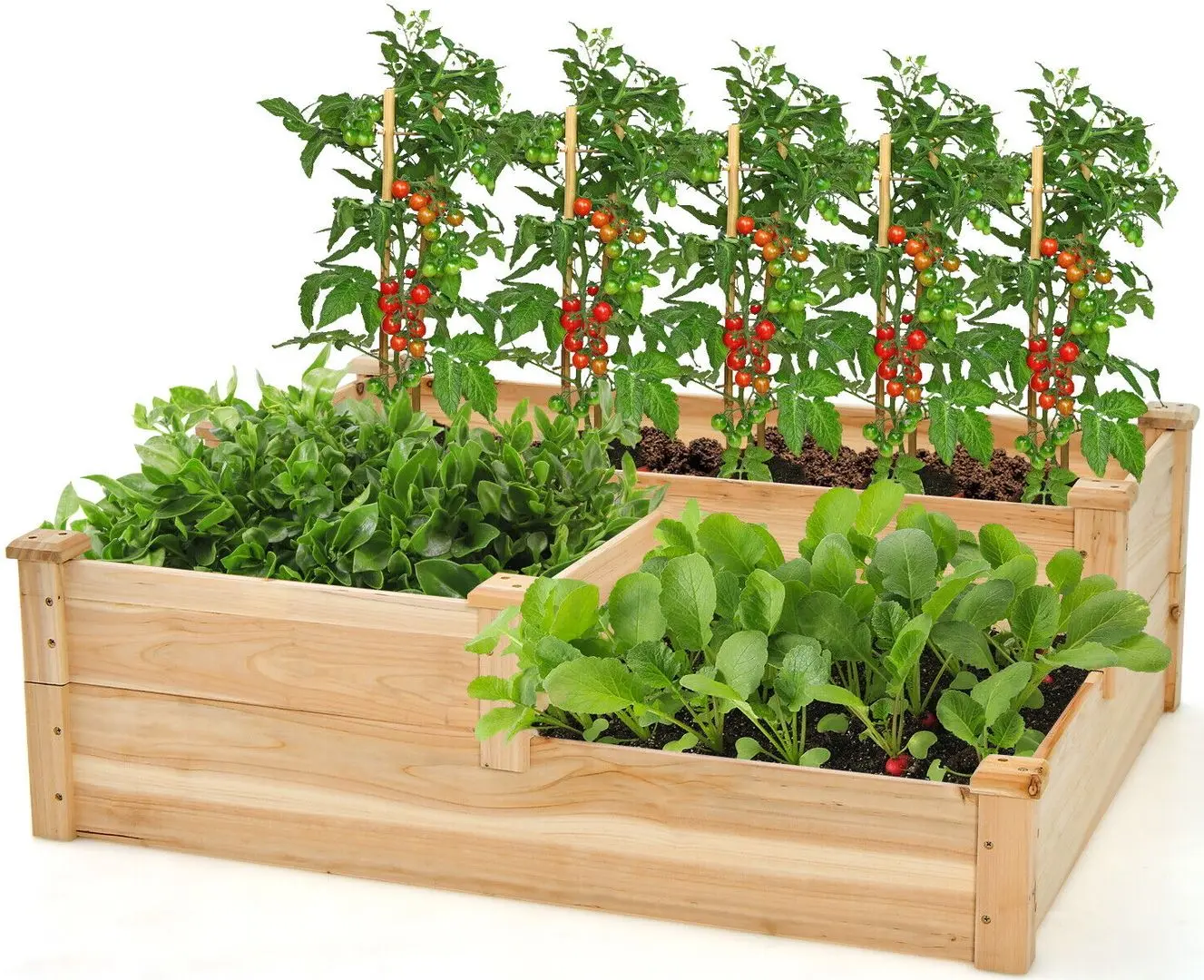 Pat de gradina Costway GT3931NA (Natural)