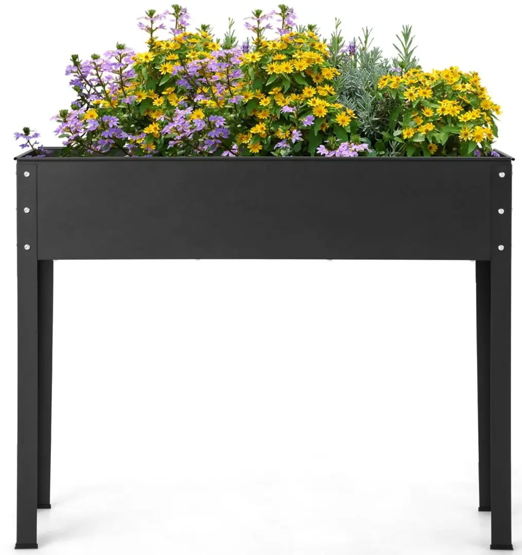 Pat de gradina Costway GT3935BK (Black) - 2