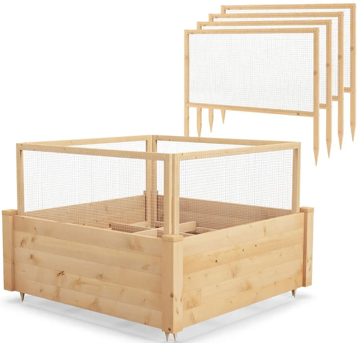 Pat de gradina Costway GT4026 (Natural)