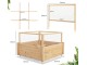 Pat de gradina Costway GT4026 (Natural)