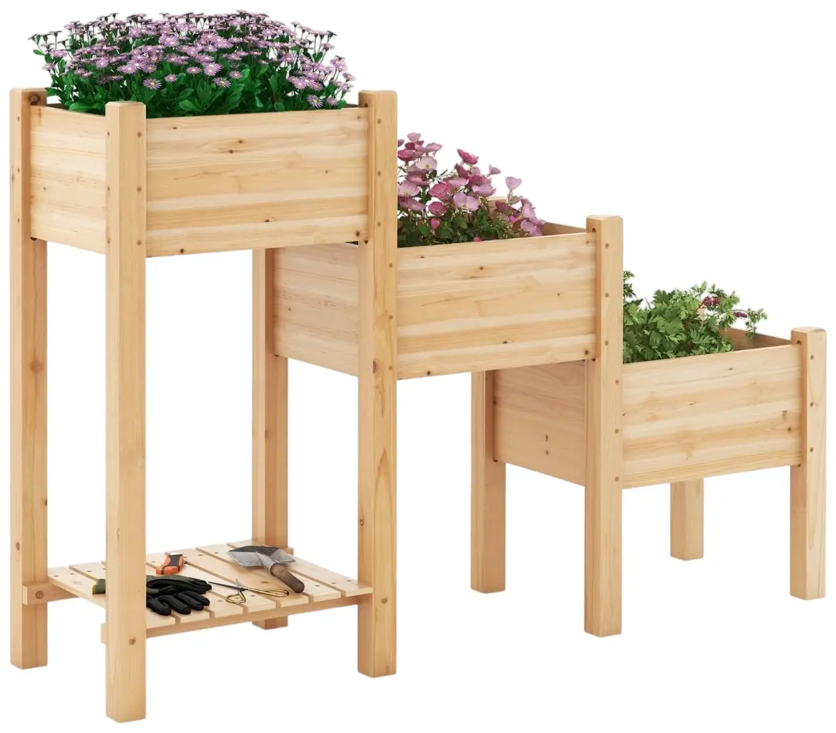 Pat de gradina Costway GT4094NA (Natural)