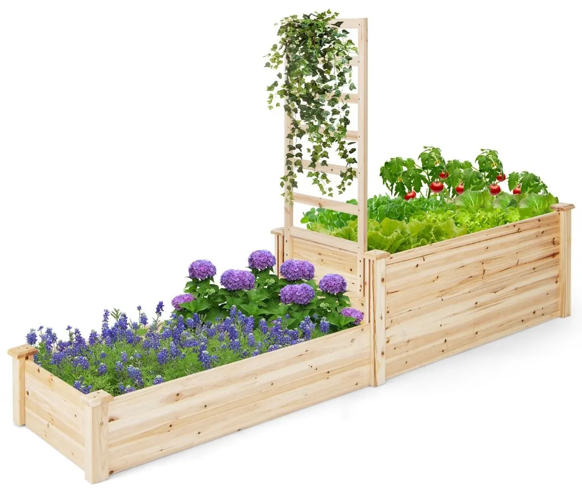 Pat de gradina Costway GT4101NA (Natural)