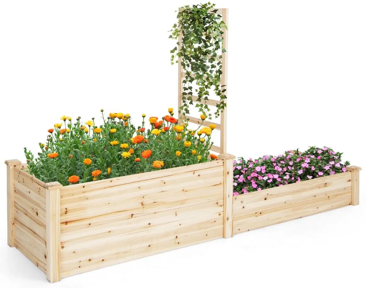 Pat de gradina Costway GT4101NA (Natural)