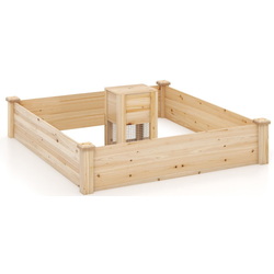 Pat de gradina Costway GT4104NA (Natural)