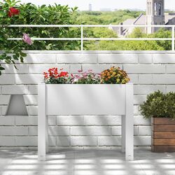 Pat de gradina Costway GT4184WH (White) Thumb