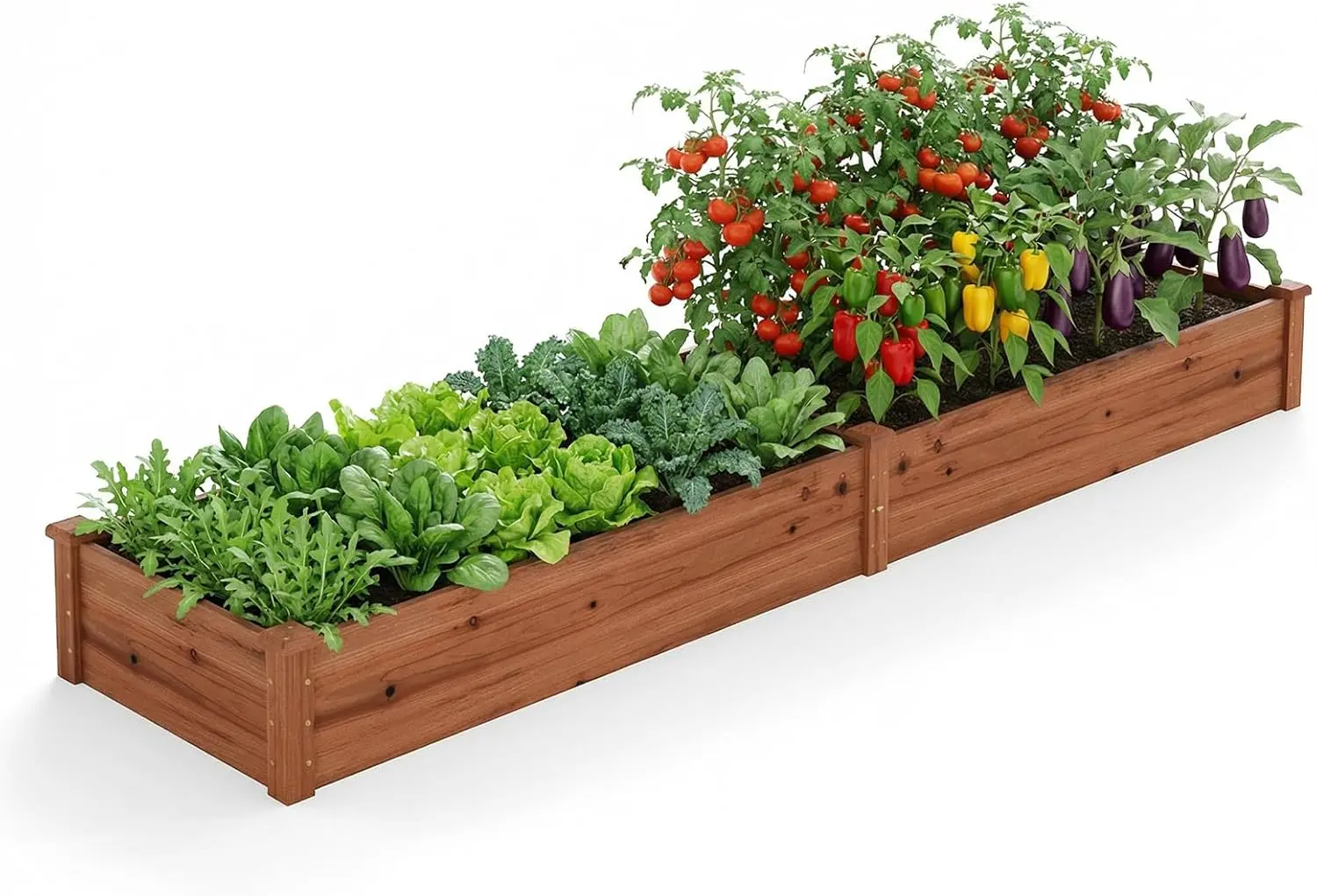 Pat de gradina Costway GT4319CF (Brown) - 2