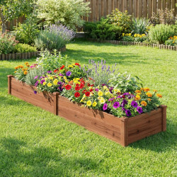 Pat de gradina Costway GT4319CF (Brown)