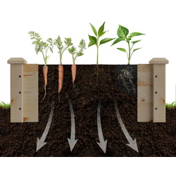 Pat de gradina Costway GT4319NA (Natural) Thumb