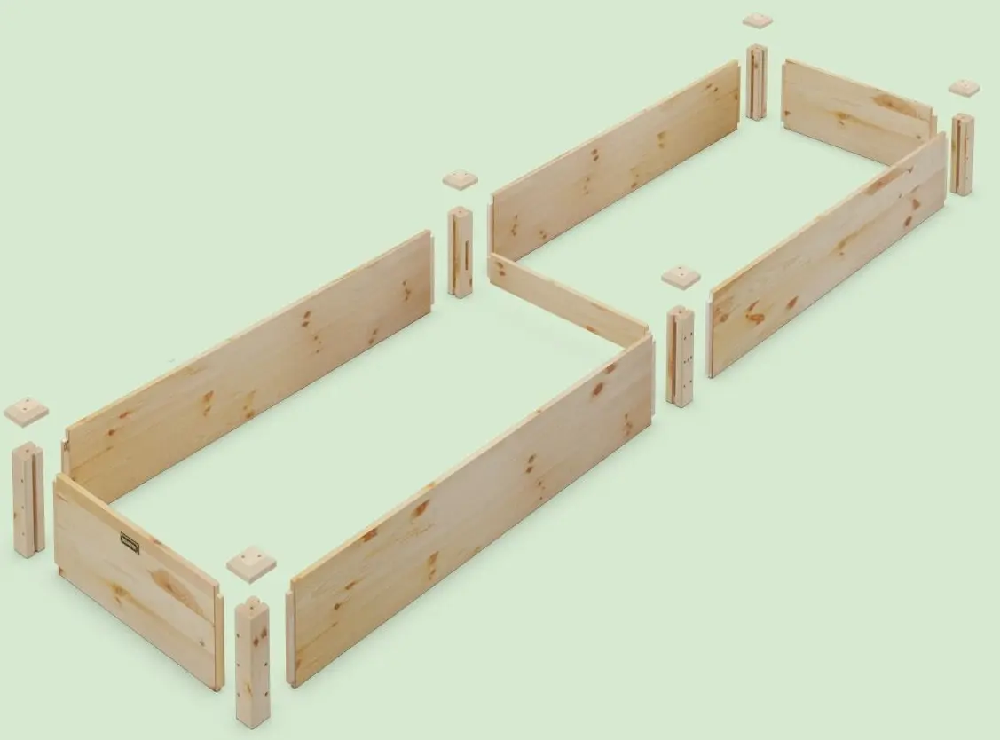 Pat de gradina Costway GT4319NA (Natural)