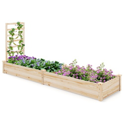 Pat de gradina Costway GT4320NA (Natural)