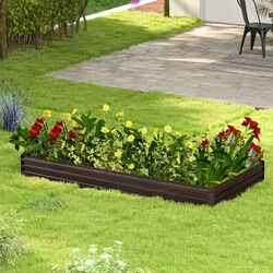 Садовая грядка Costway NP11328CF (Brown) Thumb