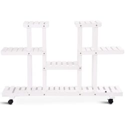 Etajera pentru flori Costway GT3273WH (White)