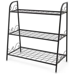 Etajera pentru flori Costway GT3526 (Black) Thumb