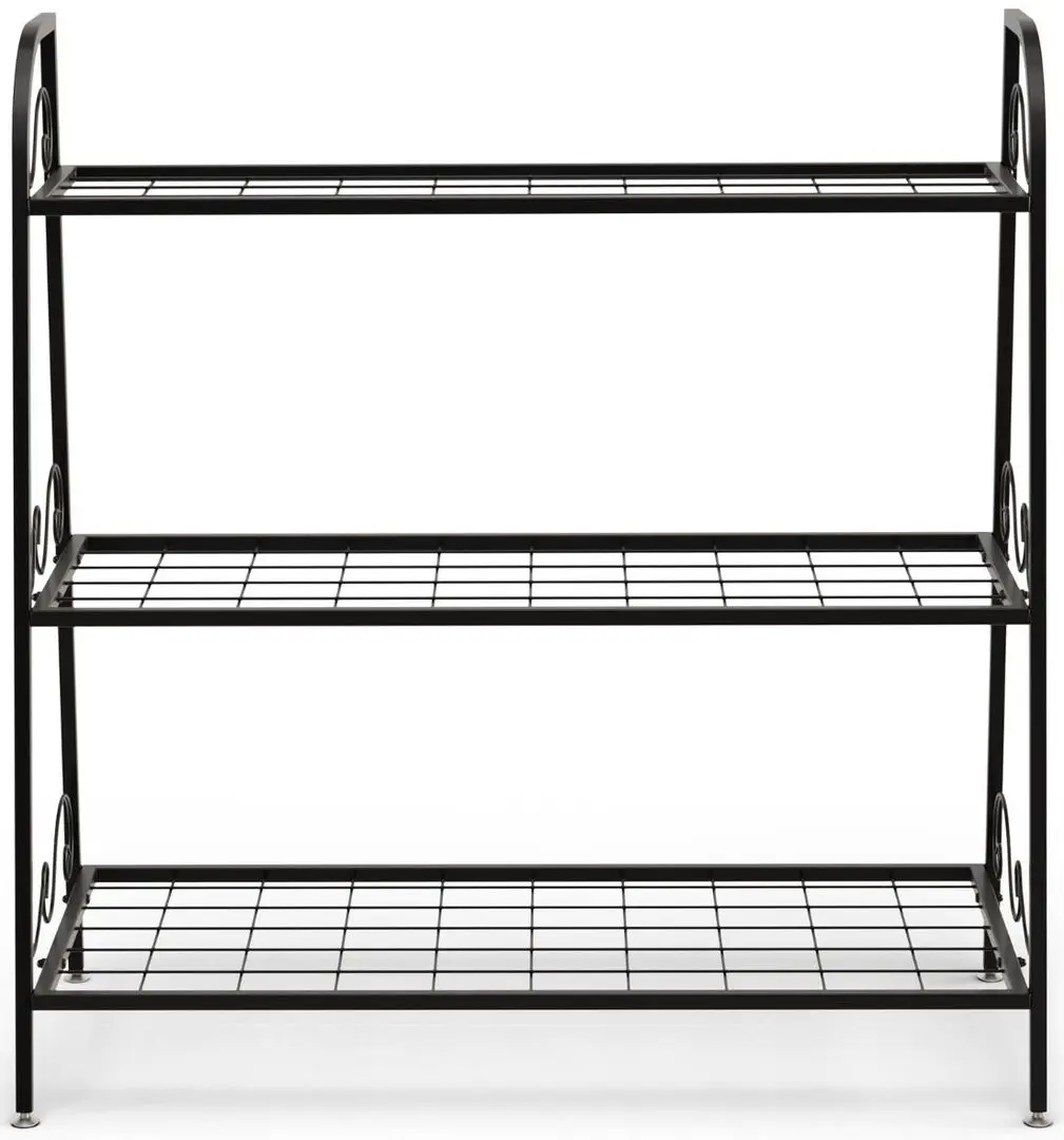 Etajera pentru flori Costway GT3526 (Black) - 3