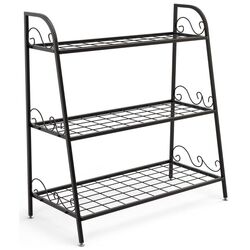 Etajera pentru flori Costway GT3526 (Black) Thumb