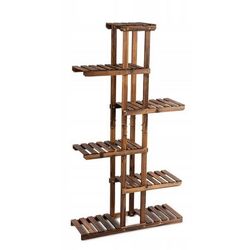Стеллаж для цветов Costway GT3560 (Brown) Thumb