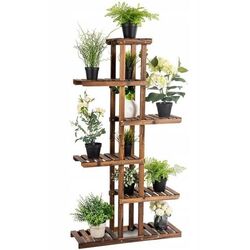 Стеллаж для цветов Costway GT3560 (Brown) Thumb