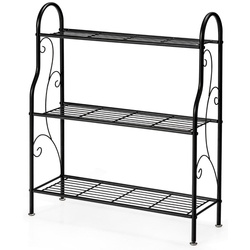 Стеллаж для цветов Costway GT3610 (Black) Thumb