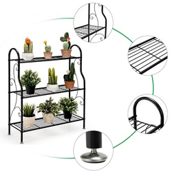 Стеллаж для цветов Costway GT3610 (Black) Thumb