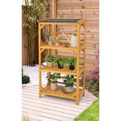 Etajera pentru flori Costway GT3910NA (Wood)