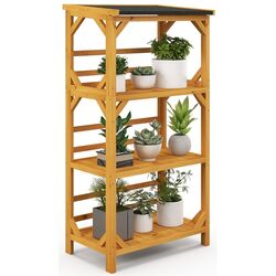 Etajera pentru flori Costway GT3910NA (Wood) Thumb