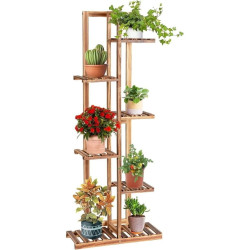 Etajera pentru flori Costway GT4451 (Natural) Thumb