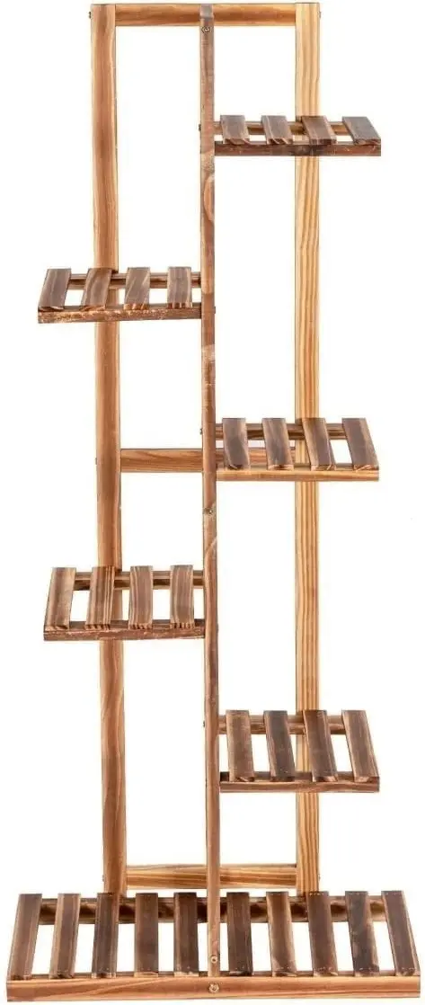 Etajera pentru flori Costway GT4451 (Natural) - 3