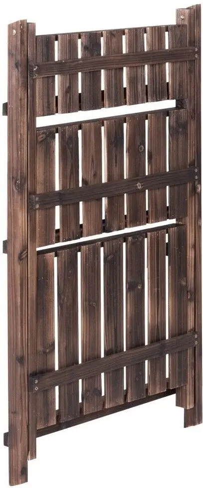 Стеллаж для цветов Costway HW66240 (Brown) - 3