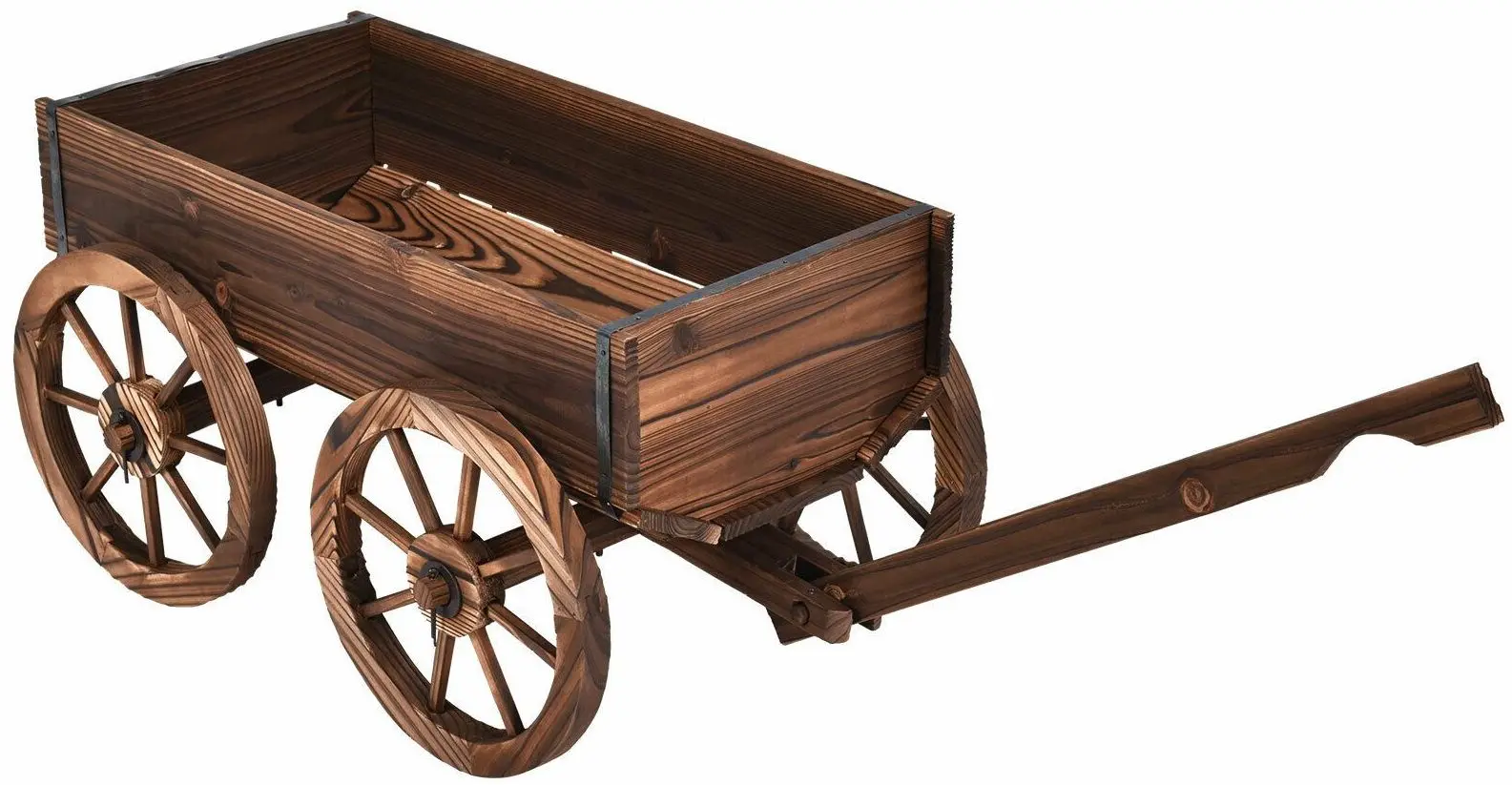 Тележка-кашпо Costway OP3045 (Brown)