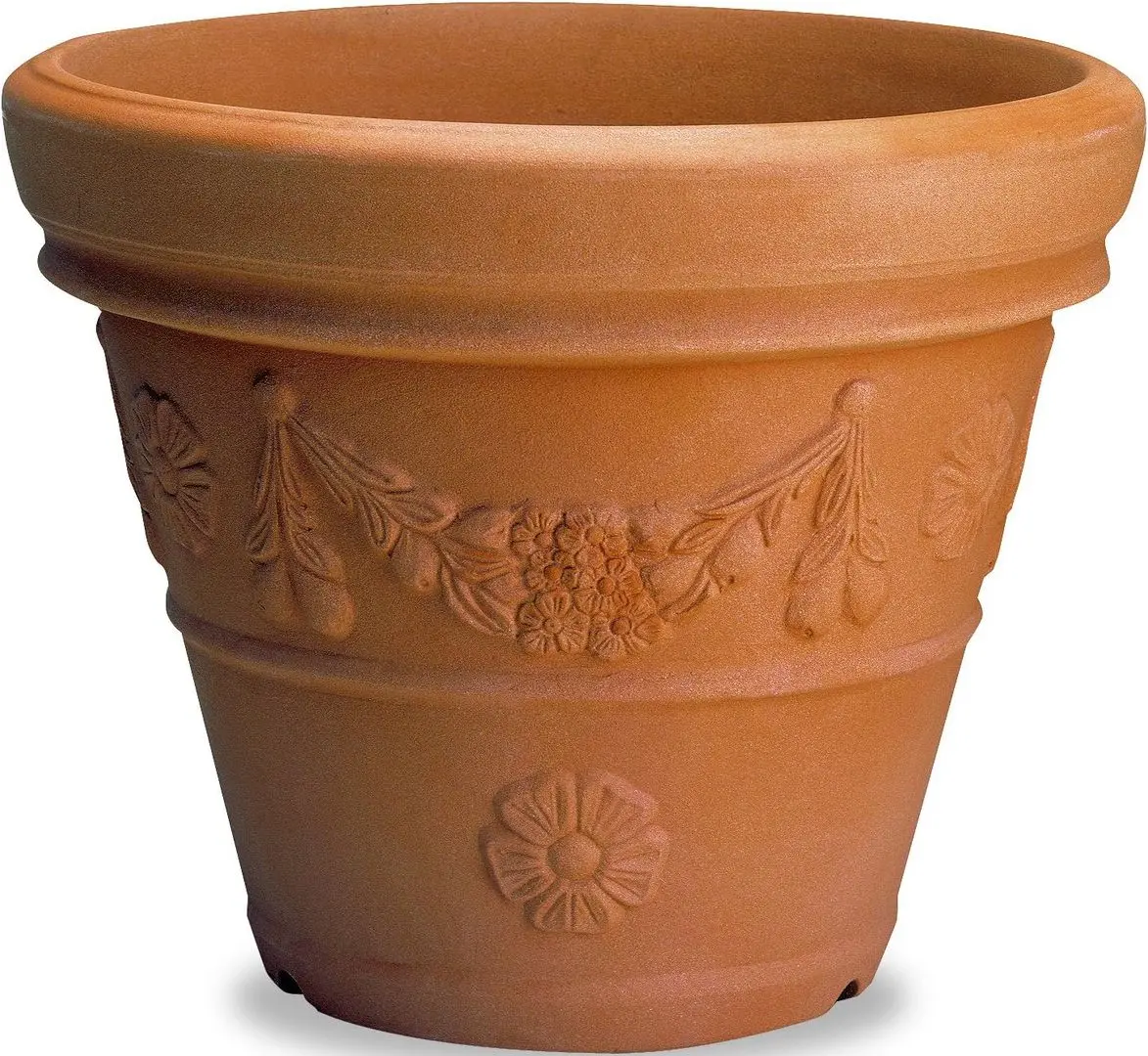 Ghiveci Form Plastic Atena 1402-030 (Terracotta)