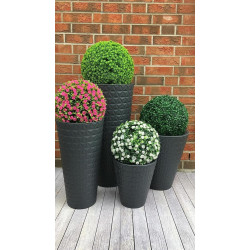 Ghiveci Form Plastic Diamond D40cm (Platinum) Thumb