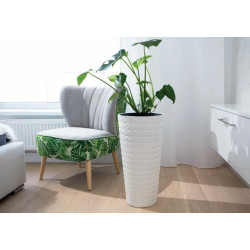 Ghiveci Form Plastic Diamond Slim D30cm (Platinum) Thumb