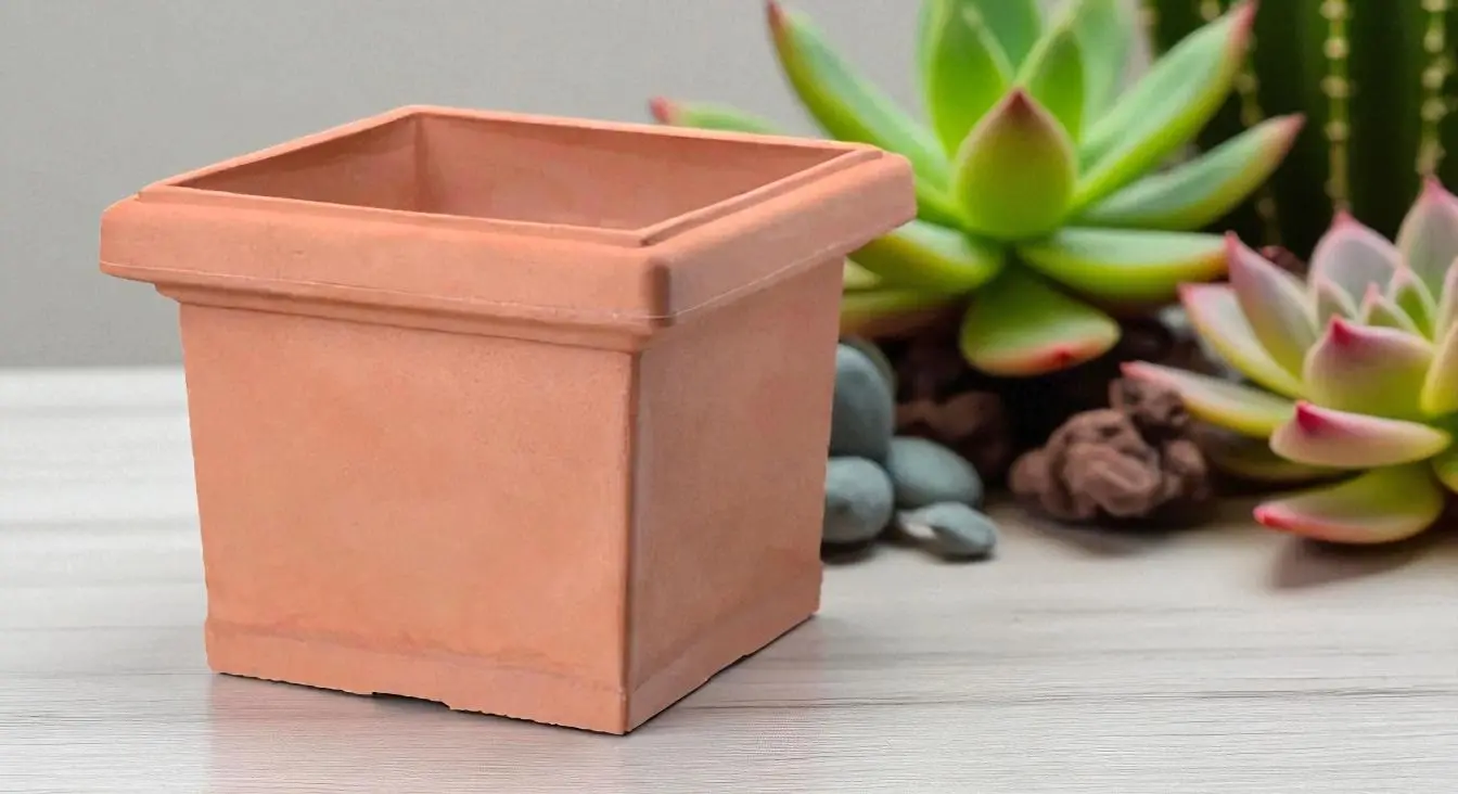 Ghiveci Form Plastic Etna L48cm (Teracotta) - 3