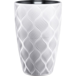 Ghiveci Form Plastic Flow Slim D29cm (White)