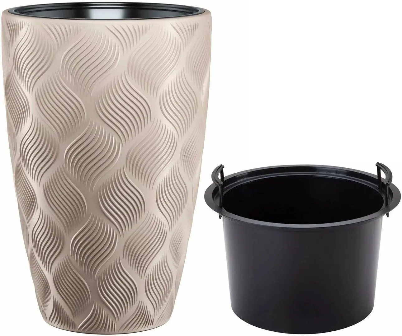 Горшок Form Plastic Flow Slim D38.5cm (Mocha)