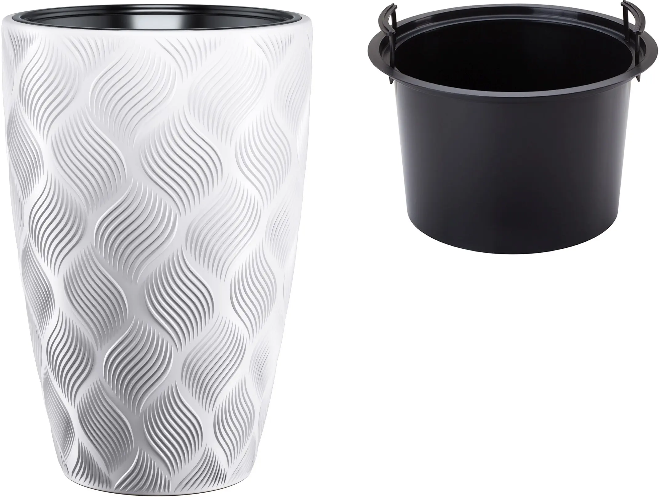 Горшок Form Plastic Flow Slim D38.5cm (White)