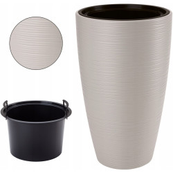 Ghiveci Form Plastic Gobi Slim D38.5 (Beige) Thumb