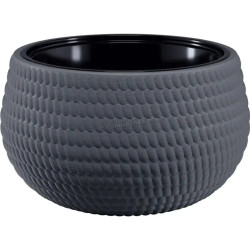 Ghiveci Form Plastic Kula Lina D32cm (Antracit) Thumb
