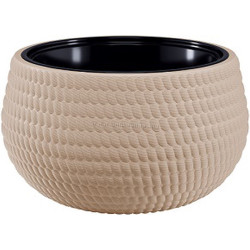 Ghiveci Form Plastic Kula Lina D32cm (Cream)